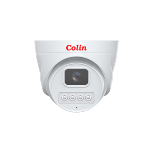 Caméra IP dôme intelligente Colin avec double éclairage LED, IA, capteur CMOS 3MP, haut-parleur d'alarme intégré, microphone, PoE, objectif 2,8 mm F1.4 - Product Image 1