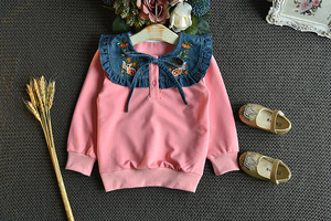 Conjuntos de Ropa para Niños, Ropa para Bebés Recién Nacidos, Trajes de Vestir de Mezclilla para Niñas, para Exportación al por Mayor - Product Image 4