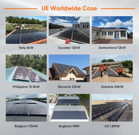 Kit complet de panneaux solaires 5 kW 10 kW 20 kW, système d'énergie solaire hors réseau, comprend des panneaux solaires, un onduleur solaire et des batteries au lithium