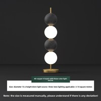 Lámpara de Mesa Moderna de Latón Macizo Tanghulu con Bombilla E14, Flexible, Simple, Minimalista, para Sala de Estar, Dormitorio, Mesita de Noche, Estudio