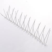 Pointes d'oiseaux XD-PCB540 et pigeons d'oiseaux Kit de clôture pour dissuader les petits oiseaux, les corbeaux et les pics