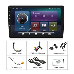 30% de réduction sur l'autoradio Android à écran tactile universel de 7/9/10 pouces, 8 Go de RAM, 128 Go de ROM, lecteur stéréo de voiture - Product Image 6