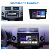 Autoradio Android 13 Autoradio Autoradio pour Toyota RAV4 2007 2011 Lecteur multimédia Stéréo Bluetooth USB HC8227 Android Car Stereo Dvd