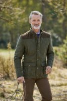 Veste matelassée d'extérieur pour homme, coupe-vent et résistante à l'eau, avec col montant et fermeture éclair, idéale pour l'automne