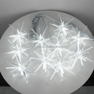 <span class=keywords><strong>Shingel</strong></span> 10 têtes LED acrylique oursin lustres plafond intérieur lumières mariage scène décoration accessoires événement détachable - Product Image 5