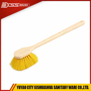 Brosse à récurer multiple à manche long de 19 ", brosse à roue en alliage, brosse à récurer, brosse douce - Product Image 4