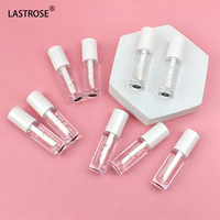 Nouveau design Bling Bling Lip Gloss Container Wand Tubes Private Label Liquid Lipstick Rhinestone Lipgloss Tube
