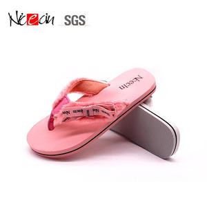 Chanclas de moda para mujer, chanclas baratas con logotipo personalizado, zapatillas de ocio, 2021 - Product Image 4