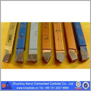 Punte per saldatura in carburo cementato YG6 in carburo cementato per tornitura fresa in vendita - Product Image 5