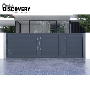 Outdoor/Swing/<strong>Meta</strong>/Exterior Gate Door Automatic Security Gate Garden Gate Automatic Gate Simple Gate Design in the House - Product Image 5