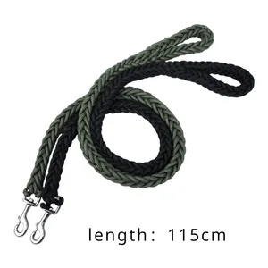 Laisse en nylon tressée <span class=keywords><strong>pour</strong></span> grand <span class=keywords><strong>chien</strong></span> Corde épaisse <span class=keywords><strong>pour</strong></span> bouledogue Rottweiler <span class=keywords><strong>Chien</strong></span> Chiens Accessoires de marche <span class=keywords><strong>pour</strong></span> animaux de compagnie Lanières Produit - Product Image 3