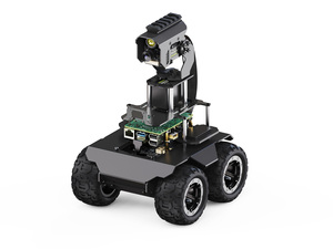Waveshare UGV Rover <span class=keywords><strong>ROS</strong></span> 2 Robot de IA de código abierto con 6 ruedas y tracción 4x4, cámara OAK con enfoque automático, modelado 3D, controladores duales, totalmente metálico - Product Image 1