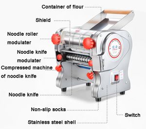 เครื่องตัดแป้งไฟฟ้าสำหรับทำเบเกอรี่ ขนาดเล็ก อัตโนมัติ สำหรับทำราเม็ง อุด้ง โฟ บะหมี่กึ่งสำเร็จรูป และบะหมี่สด - Product Image 2