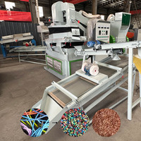 Separator Gravitasi Plastik Tembaga Kemurnian Tinggi 99% untuk Granulator Kabel Bekas, Pemulihan Logam, Meja Udara