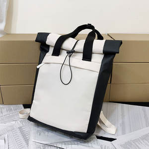 Custom From China Durable Pc <b>Backpack</b> <b>Roll</b> <b>Top</b> Closure Waterproof Fabric Lining Daily - Product Image 1