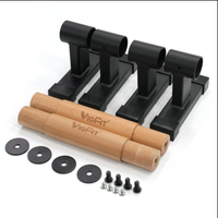 Barra de dominadas plegable de acero inoxidable, equipo portátil de fitness para el hogar, manijas para yoga, herramienta de entrenamiento de gimnasia, flexiones