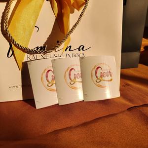 Autocollants personnalisés en gros avec logo de marque, faible MOQ, étanches, estampage à chaud doré, étiquettes de luxe, autocollants sur mesure - Product Image 3