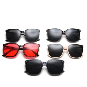 Gafas de Sol DLL1107 Gentle 2021 Monster, Diseño GM, Marcas Famosas, Moda Vintage, Estilo Oversize, Unisex, Rojo Blanco, UV400 - Product Image 6