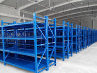 Mracking Vente d'étagères légères à quatre couches de 100 à 200kg Étagères et étagères d'entrepôt de supermarché