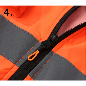 Chaleco Refrigerante con Ventilador Ropa con Aire Acondicionado Chaqueta de Enfriamiento sin Mangas Chaleco Reflectante para Trabajo al Aire Libre con Logo Personalizado - Product Image 3