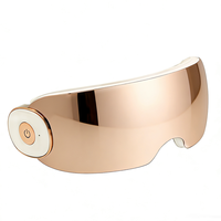 Masseur oculaire à pression d'air avec vibration et chaleur, masque oculaire intelligent pour soulager la fatigue oculaire, modes réglables, contrôle de la durée