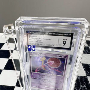 SYP vend des boîtes de présentation pour cartes graduées en acrylique transparent, support de rangement et de présentation en acrylique pour cartes Pokémon, support de protection pour cartes - Product Image 3
