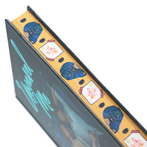 Impresión de Libros de Tapa Dura de Lujo con Bordes Pintados, Novela de Ficción Romántica Personalizada, Edición OEM ODM para Autores - Product Image 5