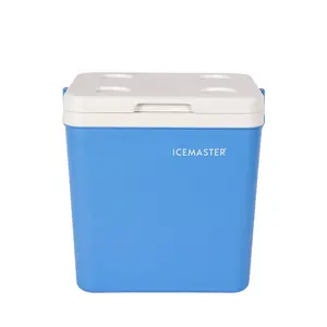 IceMaster Day+ 26L Designer Low Price insulated PP PE PU with Handle mini Solid Color 26L Wine Cooler Box for fishing