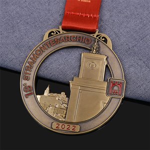China Factory logo Design <strong>Custom</strong> Made Honor Awards Emblem <strong>Medal</strong> Shield Brass Security Badge Metal <strong>Maker</strong> - Product Image 2