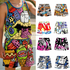 Pantaloncini da Baseball in Rete per Ragazzi con Stampa Personalizzata, <span class=keywords><strong>Shorts</strong></span> Sportivi in Poliestere Sublimato a Doppio Strato per Bambini - Product Image 3