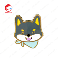 Sac en vrac promotionnel personnalisé chapeaux épingle insigne métal émail dur café coeur chat chien Palestine carte pastèque épingle insigne pour casquettes