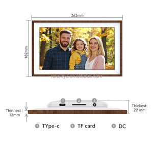 Cadre photo numérique WiFi Uhale 10,1 pouces avec écran tactile, résolution 1080P IPS, partage <span class=keywords><strong>cloud</strong></span> via application gratuite, idéal pour un cadeau familial - Product Image 2