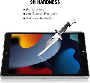 Protector de Pantalla de Vidrio Templado 9H para iPad 7.ª, 8.ª, 9.ª Generación 10.2'' 2021 2020 2019, Sensible al Tacto, Anti-Rayones - Product Image 2