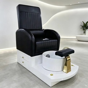 Fauteuil de massage pour pédicure de luxe, fauteuil de spa pour les pieds haut de gamme pour salon de beauté avec dossier réglable - Product Image 1