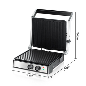 Grill électrique professionnel à plaques plates <span class=keywords><strong>pour</strong></span> sandwichs et paninis <span class=keywords><strong>pour</strong></span> restaurant - Product Image 5