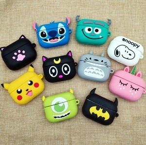 Venta al por mayor para los Airpods caso lindo de dibujos animados para los Airpods Pro de auriculares de silicona caso - Product Image 4