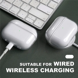 Cubierta de protección transparente para <span class=keywords><strong>Airpods</strong></span> 3 4 Estuche de carga inalámbrica transparente para <span class=keywords><strong>Airpods</strong></span> <span class=keywords><strong>Pro</strong></span> 3 <span class=keywords><strong>2</strong></span> Generation - Product Image 4