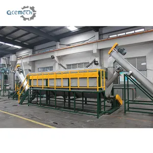 Waste HDPE PP Plastic Washing Recycling Machine / Plant / Line