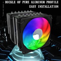 Ventilateur de refroidissement CPU DS-3700 pour PC de jeu et systèmes haute performance, refroidisseur CPU pour postes de travail et ordinateurs de bureau