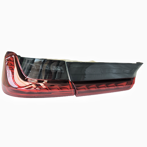 Fanale posteriore a LED <span class=keywords><strong>2019</strong></span>-2021 per <span class=keywords><strong>BMW</strong></span> <span class=keywords><strong>Serie</strong></span> 3 G20 G28, gruppo fanale posteriore freno e retromarcia 12V ABS+PC 12 Rosso per 320i 325i Nuovo - Product Image 1