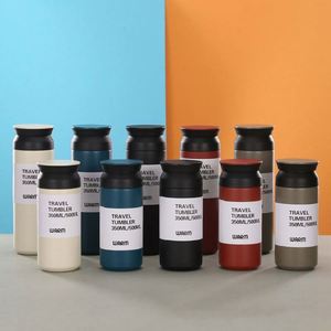 Custom 350ml 500ml Vacuum Insulated Students Thermoses Tumbler Gift Stainless Steel Water Bottle Cup Creative Simple <b>Coffee</b> Mugs - Product Image 4