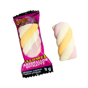 Malvaviscos <span class=keywords><strong>Mini</strong></span> Retorcidos <span class=keywords><strong>de</strong></span> 4g, Envasados Individualmente en Algodón <span class=keywords><strong>de</strong></span> <span class=keywords><strong>Azúcar</strong></span>, Hechos a Medida en Fábrica, para Halloween - Product Image 1