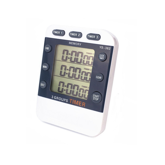 3 Group Hours Google Digital Countdown Timer Smart Pomodoro Study Desk Timer Productivity Magnetic Digital Kitchen Timers