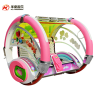 Équipement de parc d'attractions funfair manèges d'amusement de terrain de jeu extérieur enfants monter jeux voiture heureuse