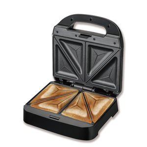 <span class=keywords><strong>Sandwichera</strong></span> RAF con placas antiadherentes, calentamiento uniforme de doble cara, estructura compacta para sándwiches <span class=keywords><strong>y</strong></span> snacks rápidos - Product Image 3