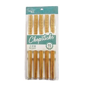 5 10 pares de <span class=keywords><strong>palillos</strong></span> <span class=keywords><strong>chinos</strong></span> <span class=keywords><strong>lavables</strong></span> reutilizables de bambú japonés con caja de regalo negra para vajilla asiática flor de cerezo - Product Image 4