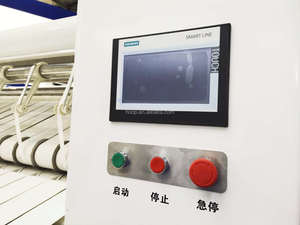 Machine à repasser industrielle à six rouleaux à grande vitesse pour draps plats, équipement de repassage automatique pour usine de blanchisserie commerciale - Product Image 6