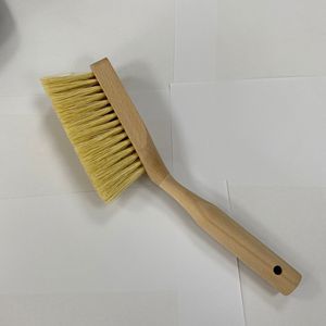 Petit balai à main pour clavier et bureau, pelle à poussière en métal et brosses à long manche en bois, ensemble de nettoyage - Product Image 6
