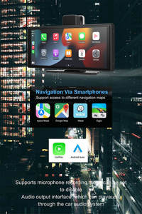 Trolink, pantalla táctil inteligente de 10,26 pulgadas, resolución de 1600 600 *, compatible con Android Auto CarPlay, compatible con tarjeta TF de 256G - Product Image 3