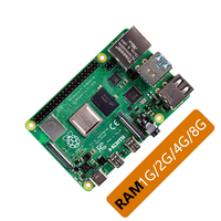 Placa DE DESARROLLO Raspberry Pi 4B de 4. ª generación, IA, inteligencia artificial, tarjeta Linux, ordenador para proyectos educativos y de fabricantes